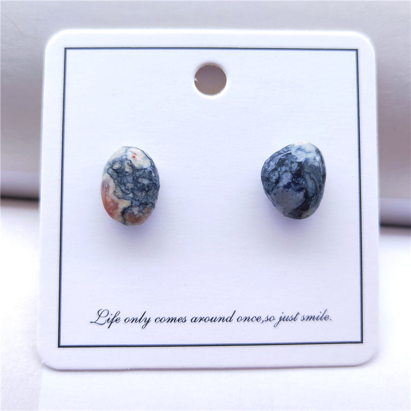Unique Pietersite Stud Earrings