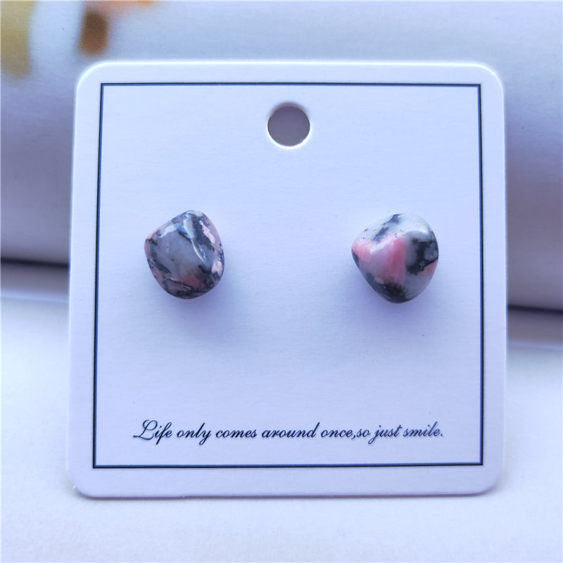 NO.0824-72 Rhodonite Earrings