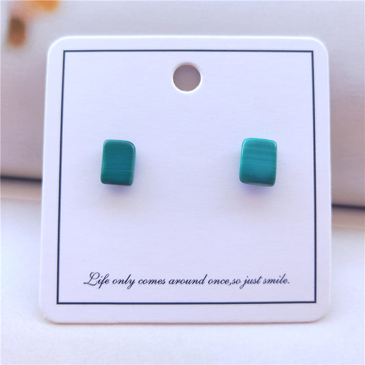 Malachite Earrings 